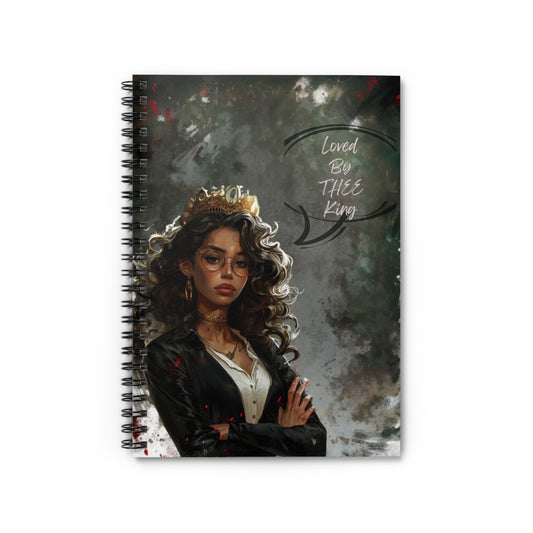Loved By THEE King Spiral Notebook - Ruled Line